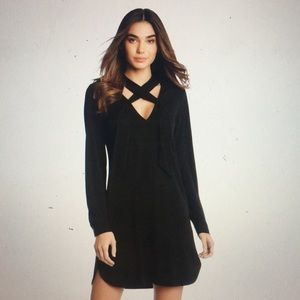 Fifteen Twenty neck tie dress